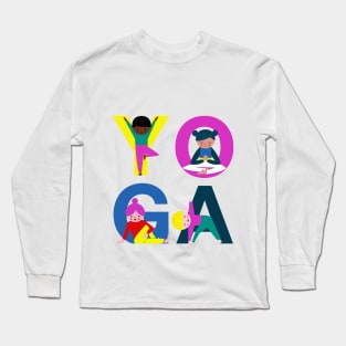 Yoga Kids! Long Sleeve T-Shirt